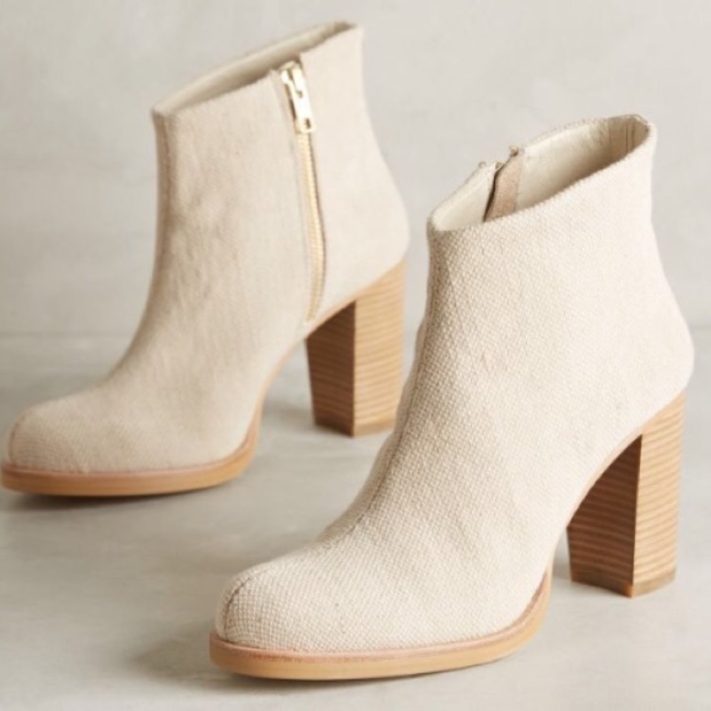 Anthropologie Ras Hana Canvas Boots
